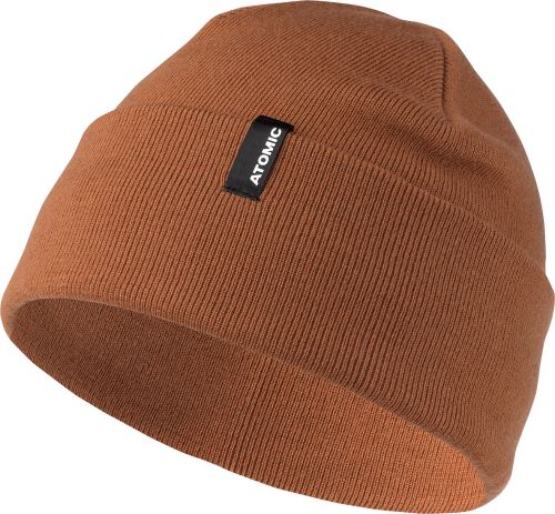 Atomic Alps Rolled Cuff Beanie - hnědá