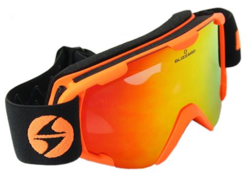 Blizzard 952 DAO - matt orange, double smoke lens S21 + full revo red