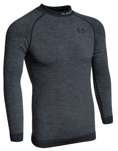 Blizzard Mens Long Sleeve - merino wool, anthracite