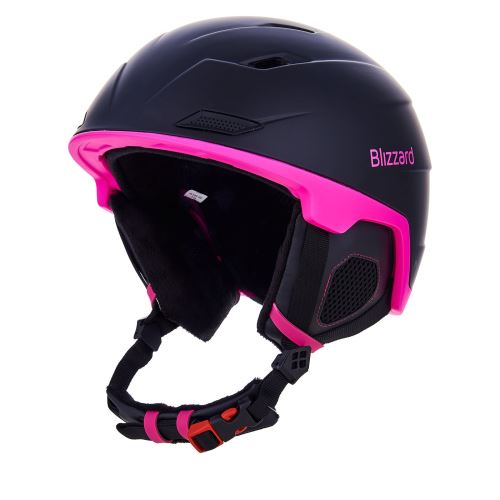 Blizzard Viva Double Ski Helmet - černá/růžová 56-59cm