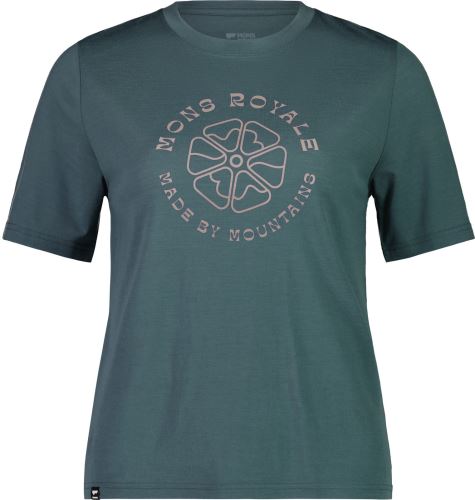 Mons Royale Icon Relaxed Tee - burnt sage M