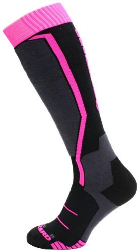 Blizzard Viva Allround Ski Socks Junior - černá/růžová