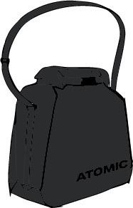 Atomic A Bag - černá