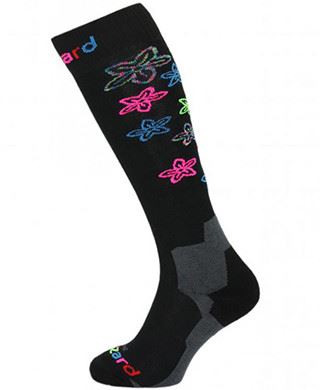 Blizzard Viva Flowers Ski Socks Junior