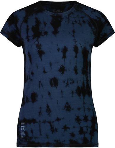 Mons Royale Bella Tee Garment Dyed - ice night tie dye