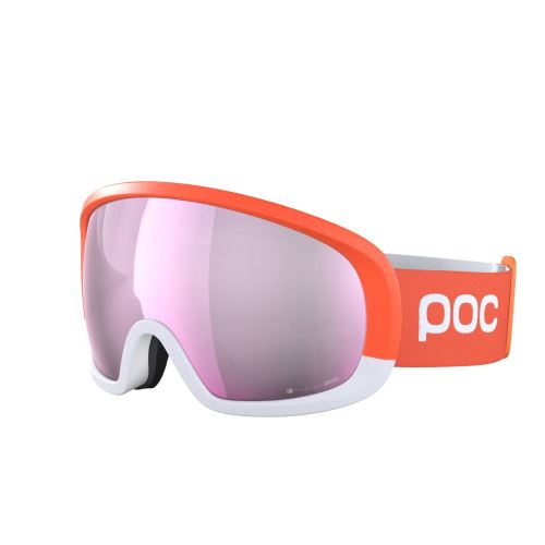 POC Fovea Mid Clarity Comp - oranžová/bílá